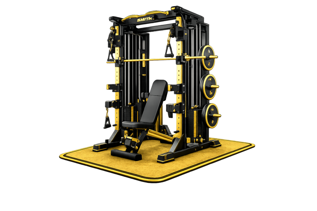 Jėgos staklės EVERFIT MSK500 pilnai