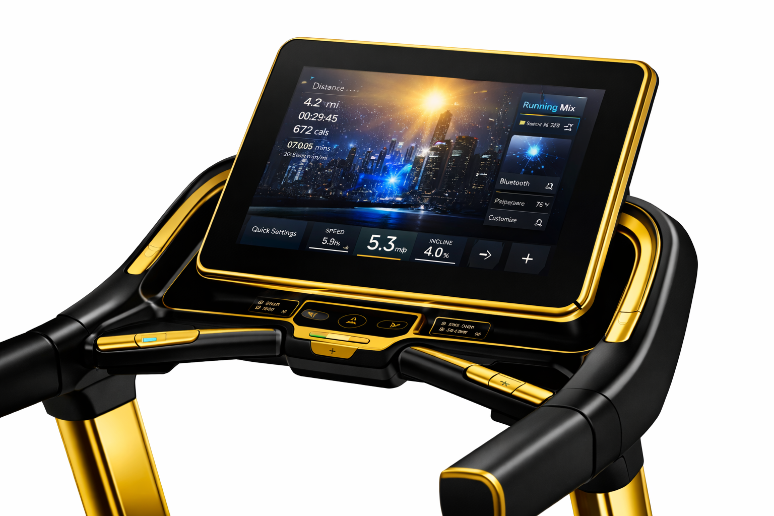 Bėgimo takelis NORDICTRACK T 7.5 S ekranas